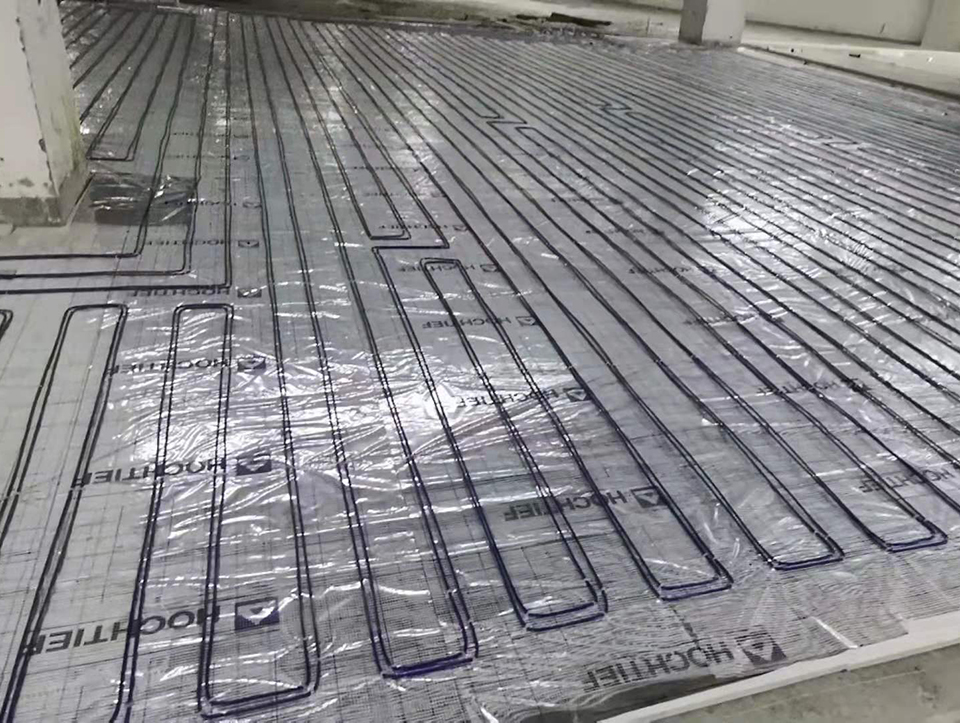豪赫蒂夫電地暖德國麥德龍馬鞍山商場電地暖加熱系統(tǒng)安裝工程